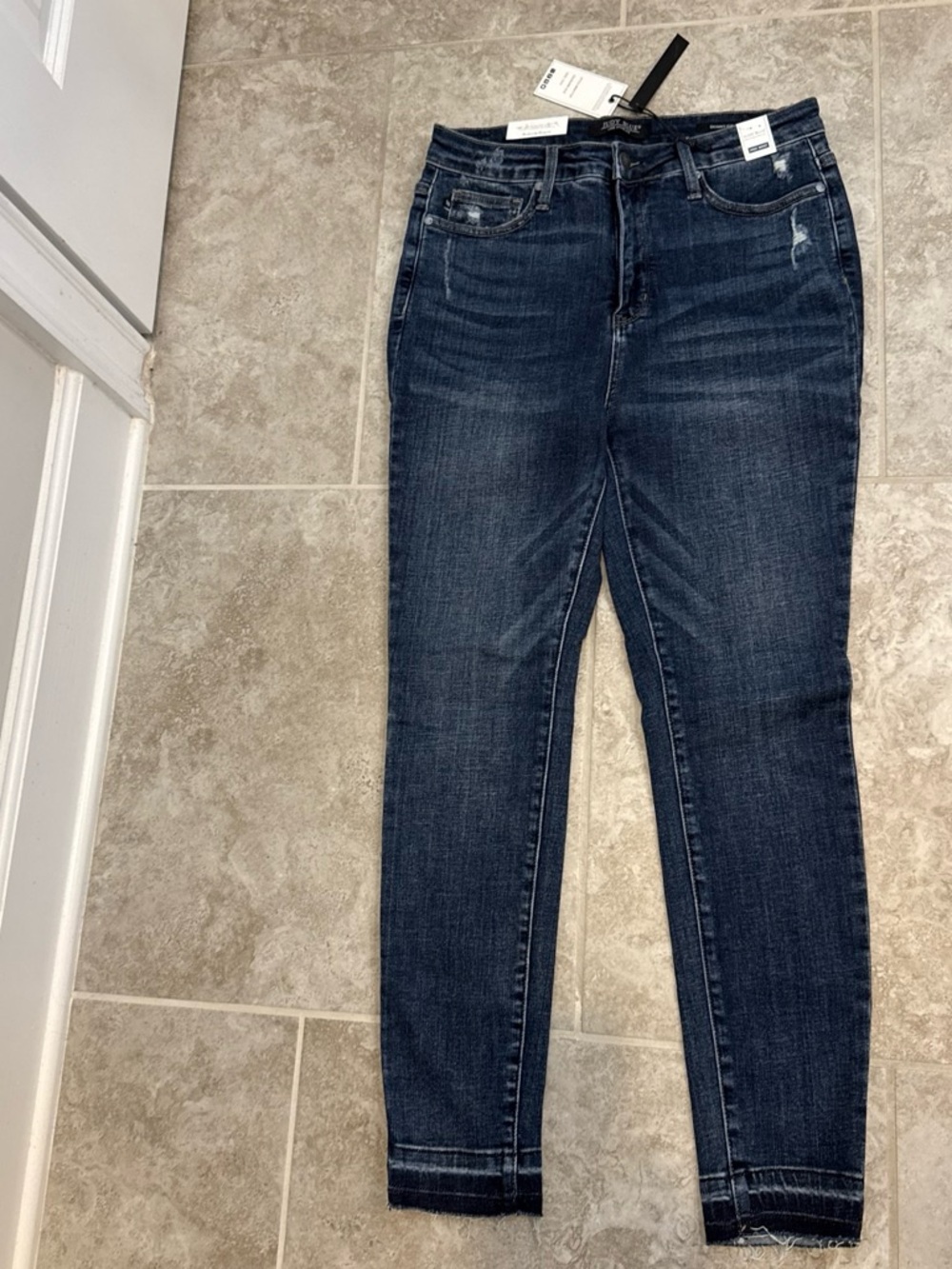 Judy Blue Dark Blue High-Rise Skinny Jeans